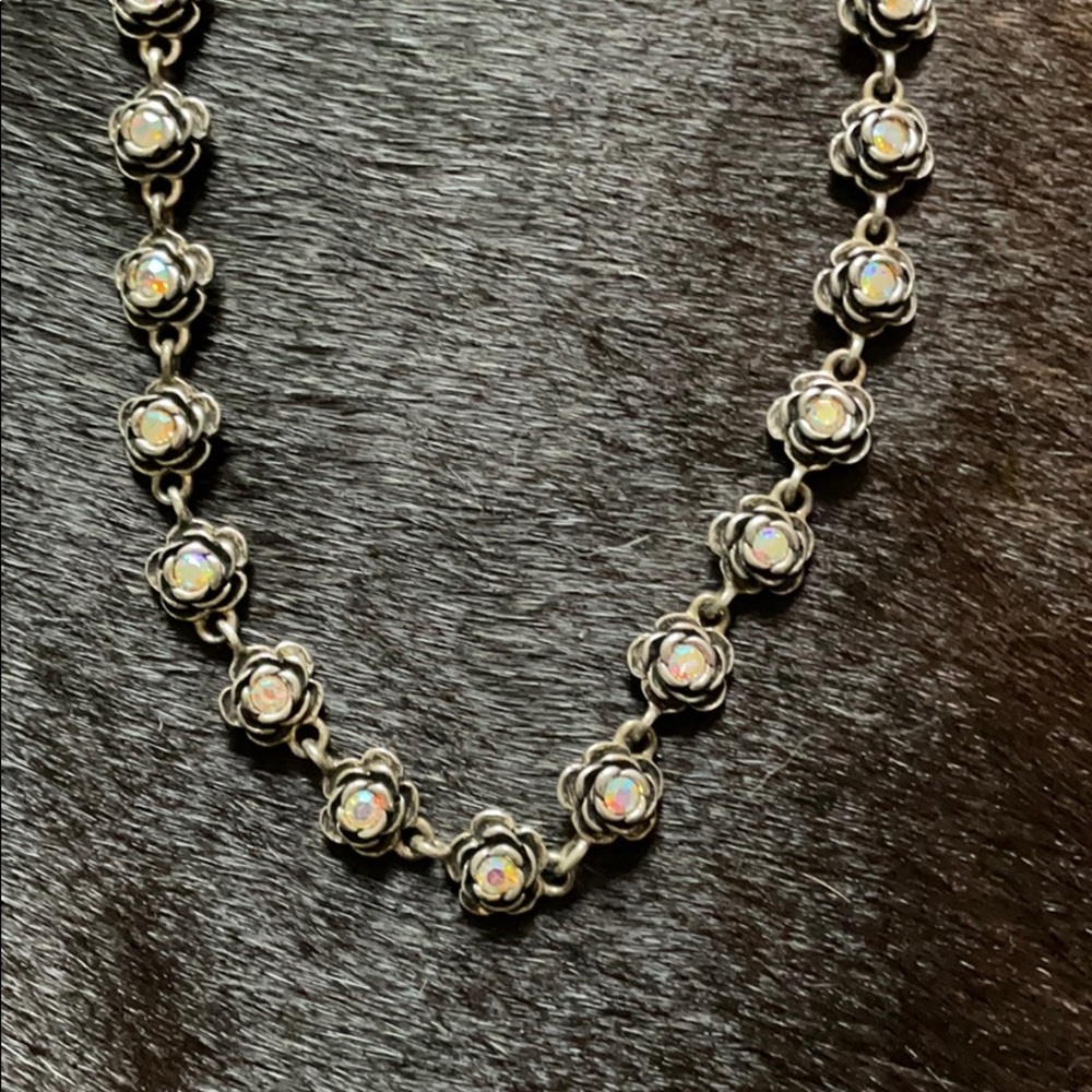 Antique Flower Necklace